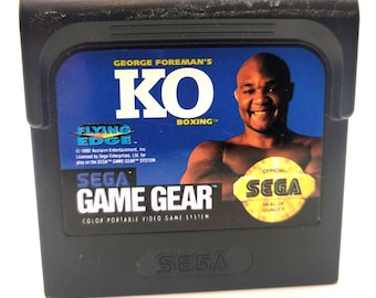 George Foreman's KO Boxing (SEGA Game Gear) - Solo cartucho