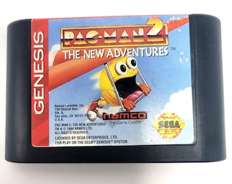 Pac-Man 2: Las Nuevas Aventuras (Sega Genesis, 1994) Cartucho