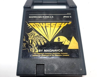 Enfrentamiento en el año 2100 d.C. (Cartucho del juego Odyssey 2, 1979)