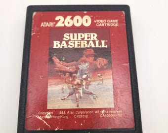 Solo cartucho del juego Super Baseball para Atari 2600