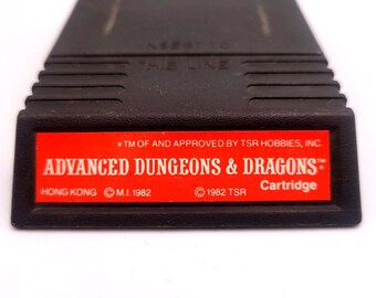 Cartucho de Advanced Dungeons & Dragons para Intellivision