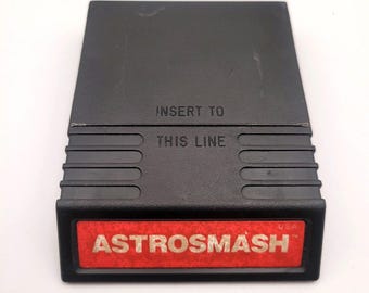Cartucho de juego Astrosmash para sistema Intellivision de Mattel