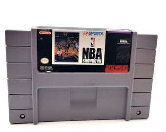 Cartucho del juego NBA Showdown (Super Nintendo SNES)