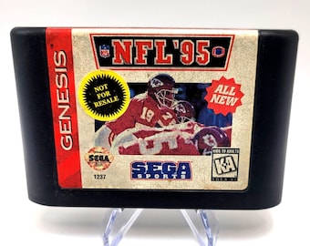NFL '95 Videojuego Multijugador de Fútbol Americano para Sega Genesis