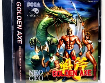 Golden Axe (Neo Geo CD 1996) Limpio como nuevo
