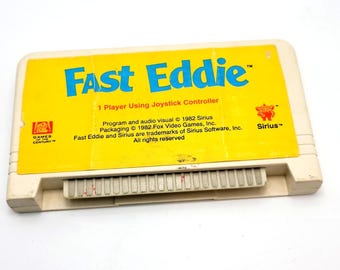 Fast Eddie - Cartucho de juego para Commodore VIC 20 de Sirius