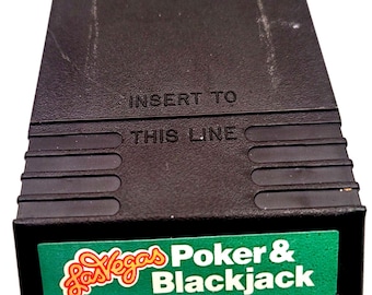 Cartucho de juego Las Vegas Poker & Blackjack para Intellivision