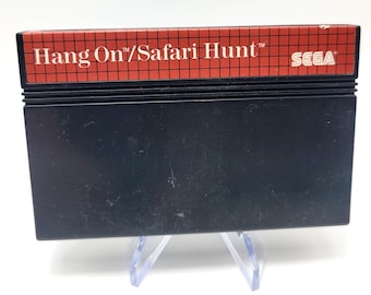 Hang On & Safari Hunt: Cartucho (Sega Master System, 1986)