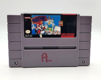Cartucho de juego Mario Paint (Super Nintendo SNES) solamente
