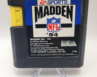 Madden NFL '94 1994 (Sega Genesis) EA Sports CART