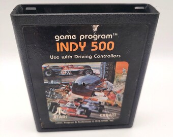 Indy 500 (Atari 2600, 1978) CX2611 Game Cart - Tested