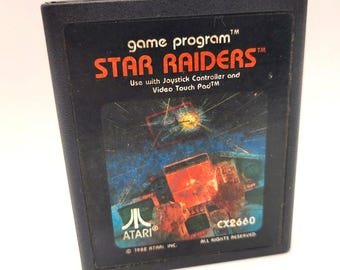 Atari 2600 Star Raiders Game Cartridge CX2660 Tested