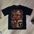 Ronaldo PNG Design - World Cup 2026 Portugal Graphic - Digital Download | Black Knockout Halftone + Full Color | DTF\/DTG 300DPI