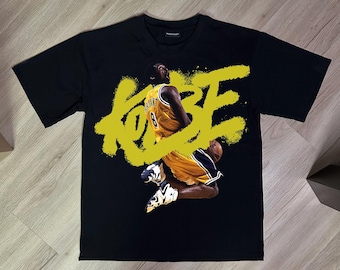 Kobe Bryant PNG - Basketball Legend T-Shirt  Design - Digital Download | Black Knockout Halftone + Full Color | DTF/DTG 300DPI