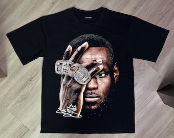 LeBron James PNG T-Shirt Design - Four Times Champion Tribute - Digital Download | Black Knockout Halftone + Full Color | DTF/DTG 300DPI