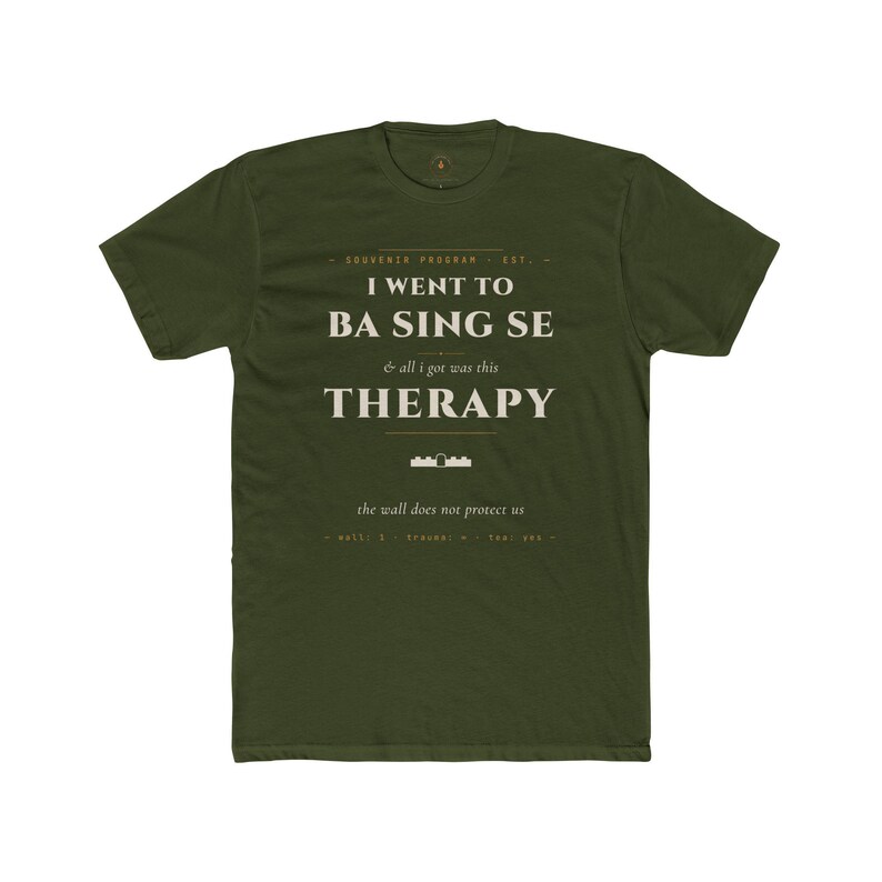 Ba Sing Se Therapy T-Shirt | Avatar Parody Fan Tee | Maroon Cotton Souvenir afbeelding 7