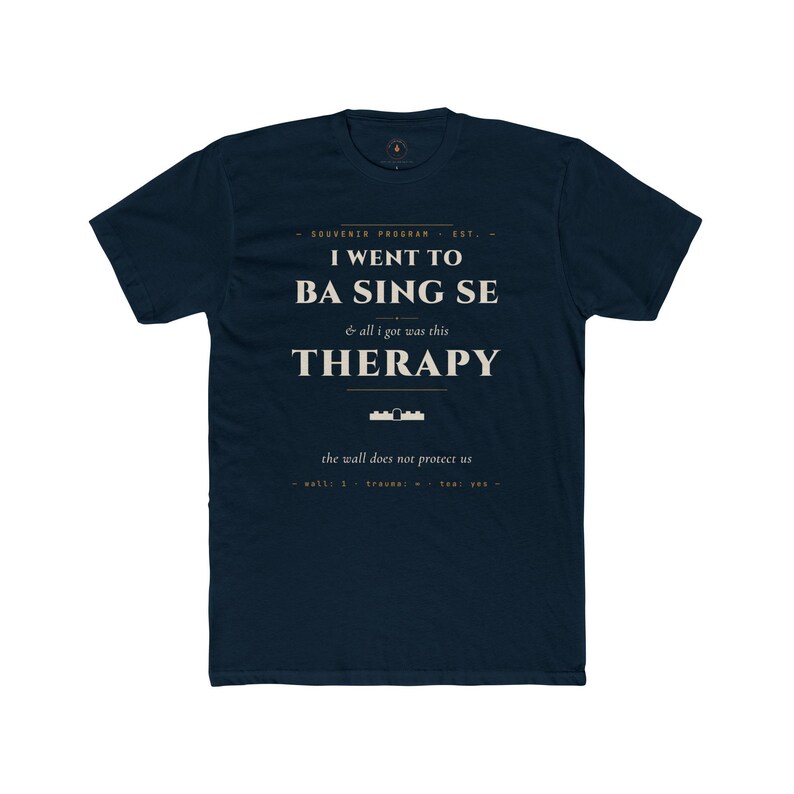 Ba Sing Se Therapy T-Shirt | Avatar Parody Fan Tee | Maroon Cotton Souvenir afbeelding 4
