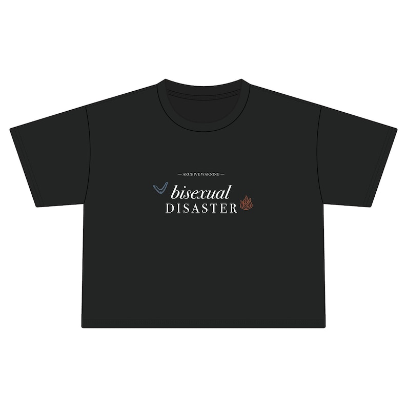 Camiseta "Desastre Bisexual" / Merchandising Divertido del Orgullo Bisexual / Inspirada en Avatar, de Bella Canvas, algodón suave imagen 7