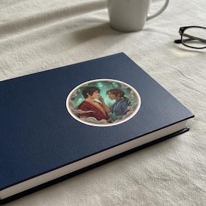 Zutara Sticker | Crystal Cave Slow Burn Anime Ship Kiss-Cut Decal | Avatar ATLA Zuko Katara Fan Art image 3