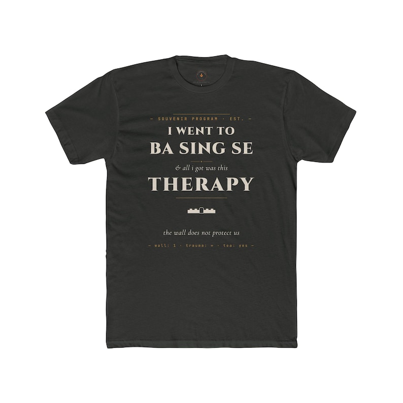 Ba Sing Se Therapy T-Shirt | Avatar Parody Fan Tee | Maroon Cotton Souvenir afbeelding 8