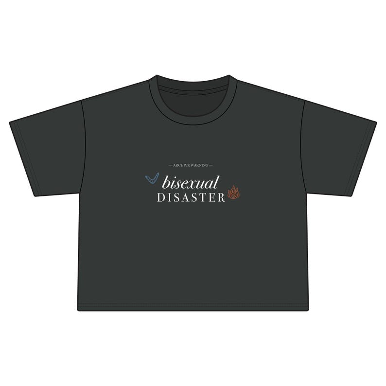 Camiseta "Desastre Bisexual" / Merchandising Divertido del Orgullo Bisexual / Inspirada en Avatar, de Bella Canvas, algodón suave imagen 6
