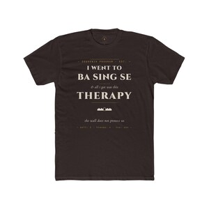 Ba Sing Se Therapy T-Shirt | Avatar Parody Fan Tee | Maroon Cotton Souvenir afbeelding 5