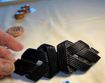 Schöne Gürtelschnalle im Art Deco Stil