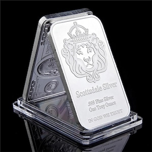 One troy ounce .999 fine silver coin - Etsy 日本