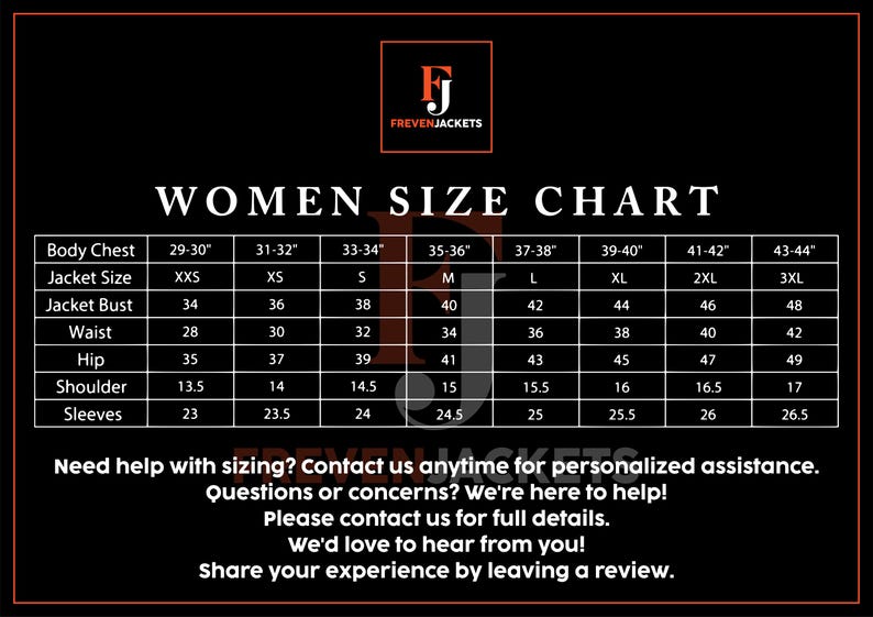 freven-jackets-women-size-chart