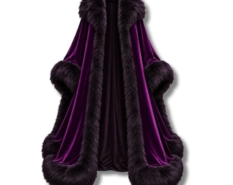 Capa de piel de terciopelo morado para cosplay de Ricardo de Limbus Company, abrigo de disfraz inspirado en Ricardo, atuendo gótico de anime para Halloween.