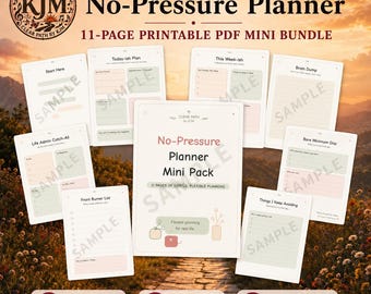 No-Pressure Planner Mini Bundle