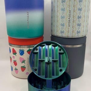 Frasco isotérmico Hydragear de 740 ml con separadores para péptidos (con capacidad para 31 viales de 3 ml)