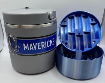 Hydrapeak 25oz Jar INCLUDES Peptide Storage Inserts - NBA Dallas Mavericks