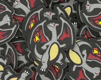 Shiny Charizard Numbered Velcro Backed Patch
