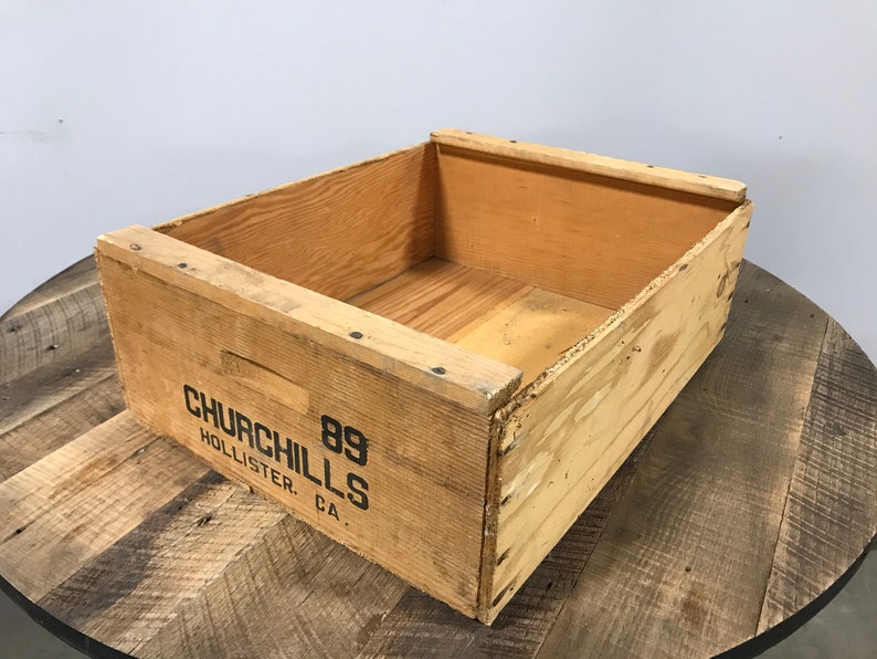 Wood Crates WHOLESALE Vintage Cherry Field Crates Thousands Etsy