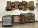 Reclaimed Planter Boxes | Vintage Garden | Corrugated Metal Barn Roofing