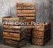 Wood Crate Vintage Crates  - ZORIA FARMS 