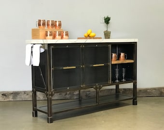 Service Station | La Cornue | Custom Made Modern Industrial furniture