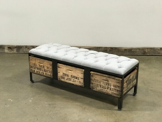 Crate footstool best sale