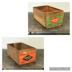 Wood Crates Vintage PEAR boxes WHOLESALE PRICING Hundreds Available image 2
