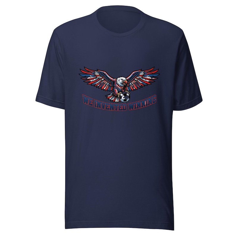 We Invented Winning USA World Cup 2026 T-Shirt | Funny USMNT Tee | America Soccer Shirt | Eagle Soccer Gift | World Cup Fan Shirt