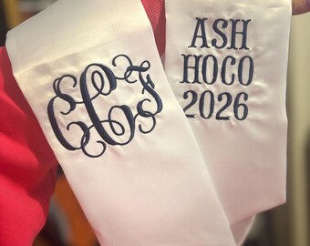 Homecoming bouquet wraps