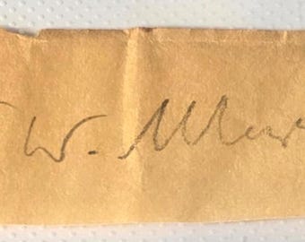 F.W. Murnau, wersja z autografem reżysera klasycznego Nosferatu z 1922 r.