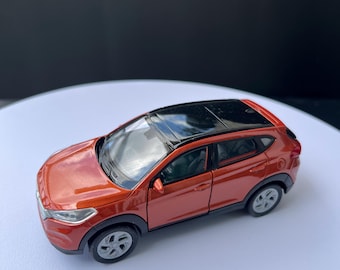 Custom 1:36 Hyundai Tucson Diecast Model – Personalized License Plate Miniature Car