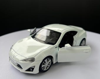 Custom 1:36 TOYOTA 86 Diecast Model – Personalized License Plate Miniature Car