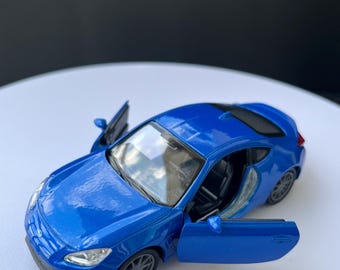 Custom 1:36 Subaru BRZ Diecast Model – Personalized License Plate Miniature Car