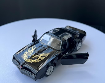 Custom 1:36 Pontiac Firebird 1978 Diecast Model – Personalized License Plate Miniature Car