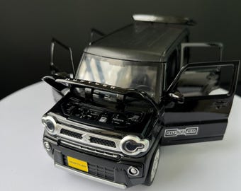 Custom 1:22 Suzuki Hustler Diecast Model – Personalized License Plate Miniature Car