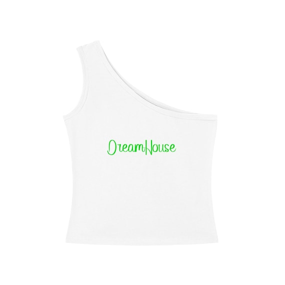 Women's One-Shoulder Crop T-Shirt