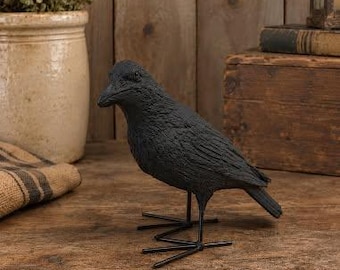 Primitive Black Crow Sitter